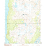 United States Geological Survey Skagway B-1 SW, AK (1991, 25000-Scale) digital map