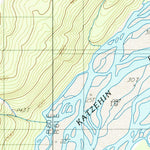 United States Geological Survey Skagway B-1 SW, AK (1991, 25000-Scale) digital map