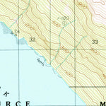 United States Geological Survey Skagway B-2 SE, AK (1991, 25000-Scale) digital map