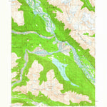 United States Geological Survey Skagway B-3, AK (1954, 63360-Scale) digital map