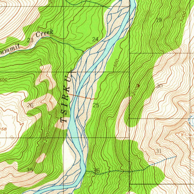 United States Geological Survey Skagway B-3, AK (1954, 63360-Scale) digital map