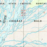 United States Geological Survey Skagway B-3 NE, AK (1991, 25000-Scale) digital map