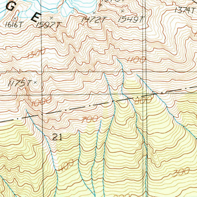 United States Geological Survey Skagway B-3 SE, AK (1991, 25000-Scale) digital map
