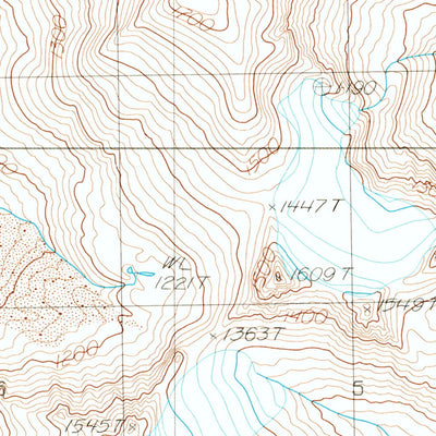United States Geological Survey Skagway B-3 SW, AK (1991, 25000-Scale) digital map