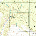United States Geological Survey Skagway B-4 NW, AK (1992, 25000-Scale) digital map