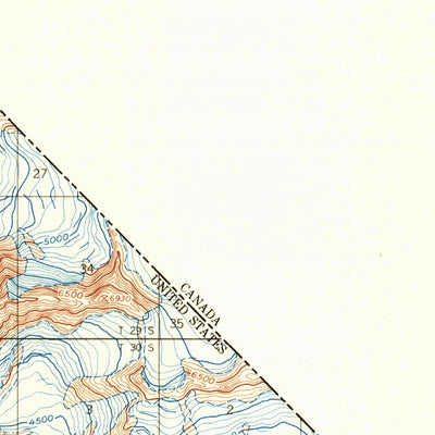 United States Geological Survey Skagway B-8, AK (1961, 63360-Scale) digital map