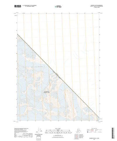United States Geological Survey Skagway B-8 SE, AK (2021, 25000-Scale) digital map