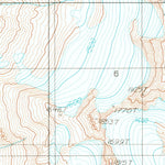 United States Geological Survey Skagway C-1 SW, AK (1991, 25000-Scale) digital map