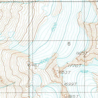 United States Geological Survey Skagway C-1 SW, AK (1991, 25000-Scale) digital map