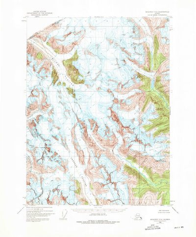United States Geological Survey Skagway C-2, AK (1948, 63360-Scale) digital map