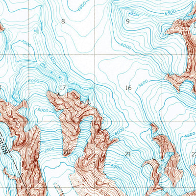 United States Geological Survey Skagway C-2, AK (1948, 63360-Scale) digital map