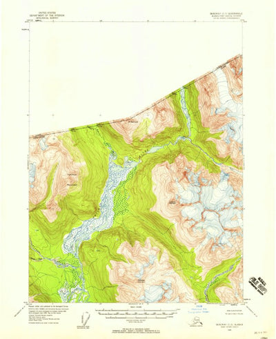 United States Geological Survey Skagway C-3, AK (1948, 63360-Scale) digital map