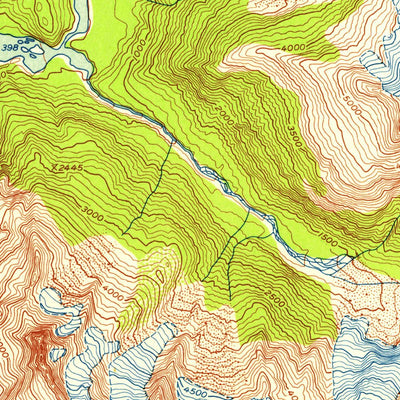 United States Geological Survey Skagway C-3, AK (1948, 63360-Scale) digital map
