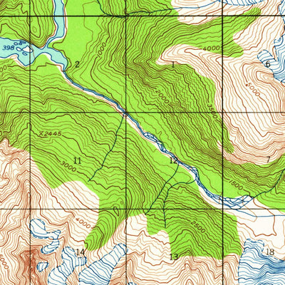 United States Geological Survey Skagway C-3, AK (1954, 63360-Scale) digital map