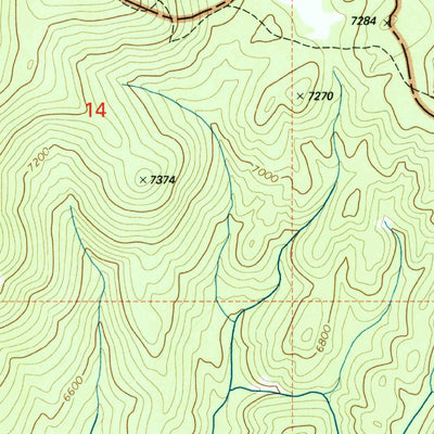 United States Geological Survey Skalkaho Pass, MT (1998, 24000-Scale) digital map