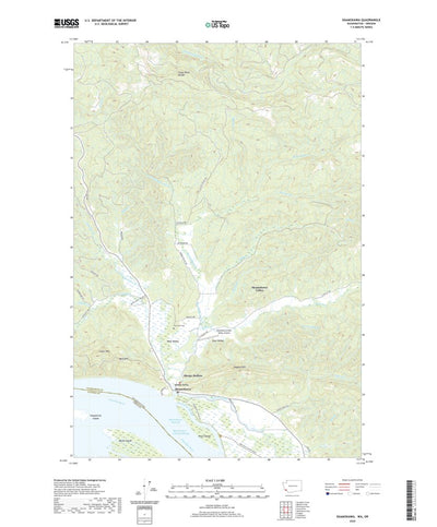 United States Geological Survey Skamokawa, WA (2020, 24000-Scale) digital map