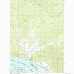United States Geological Survey Skamokawa, WA-OR (1985, 24000-Scale) digital map