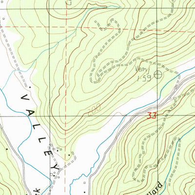 United States Geological Survey Skamokawa, WA-OR (1985, 24000-Scale) digital map