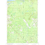 United States Geological Survey Skandia, MI (1958, 62500-Scale) digital map