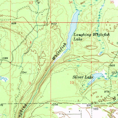 United States Geological Survey Skandia, MI (1958, 62500-Scale) digital map