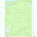 United States Geological Survey Skandia, MI (1985, 24000-Scale) digital map