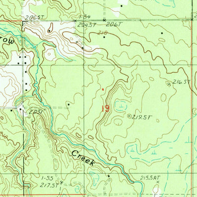 United States Geological Survey Skandia, MI (1985, 24000-Scale) digital map