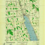 United States Geological Survey Skaneateles, NY (1949, 25000-Scale) digital map
