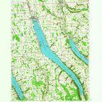 United States Geological Survey Skaneateles, NY (1955, 62500-Scale) digital map