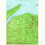 United States Geological Survey Skanee, MI (1954, 62500-Scale) digital map