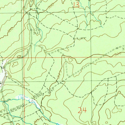 United States Geological Survey Skanee South, MI (1985, 24000-Scale) digital map