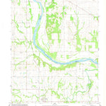 United States Geological Survey Skedee, OK (1978, 24000-Scale) digital map