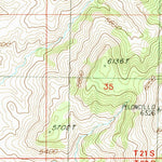 United States Geological Survey Skeleton Canyon, NM-AZ (1987, 24000-Scale) digital map