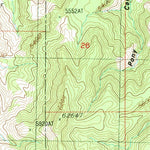 United States Geological Survey Skeleton Canyon, NM-AZ (1987, 24000-Scale) digital map