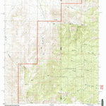United States Geological Survey Skeleton Canyon, NM-AZ (1997, 24000-Scale) digital map