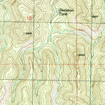 United States Geological Survey Skeleton Canyon, NM-AZ (1997, 24000-Scale) digital map
