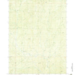 United States Geological Survey Skeleton Mountain, OR (1983, 24000-Scale) digital map