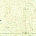 United States Geological Survey Skeleton Mountain, OR (1983, 24000-Scale) digital map