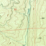 United States Geological Survey Skeleton Mountain, OR (1998, 24000-Scale) digital map