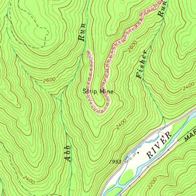 United States Geological Survey Skelt, WV (1967, 24000-Scale) digital map