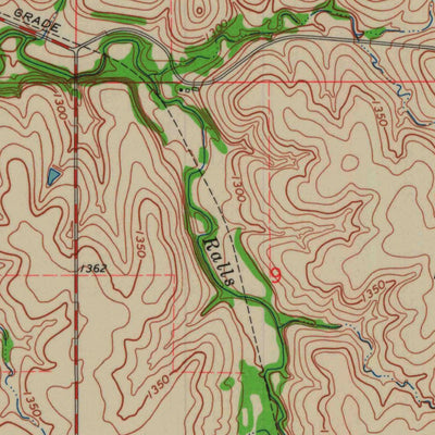 United States Geological Survey Skiddy, KS (1964, 24000-Scale) digital map