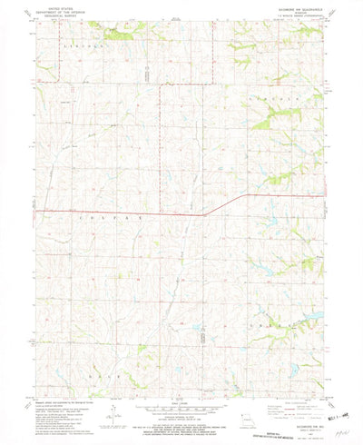 United States Geological Survey Skidmore NW, MO (1981, 24000-Scale) digital map