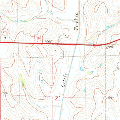 United States Geological Survey Skidmore NW, MO (1981, 24000-Scale) digital map