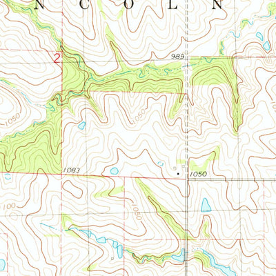United States Geological Survey Skidmore NW, MO (1981, 24000-Scale) digital map