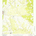 United States Geological Survey Skidmore, TX (1954, 62500-Scale) digital map