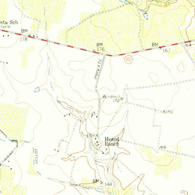 United States Geological Survey Skidmore, TX (1954, 62500-Scale) digital map