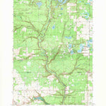 United States Geological Survey Skidway Lake, MI (1968, 24000-Scale) digital map