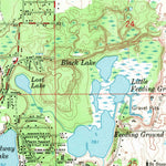 United States Geological Survey Skidway Lake, MI (1968, 24000-Scale) digital map
