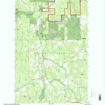 United States Geological Survey Skillet Mountain, MT (1997, 24000-Scale) digital map