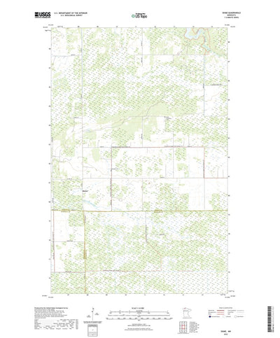 United States Geological Survey Skime, MN (2022, 24000-Scale) digital map
