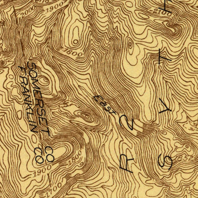 United States Geological Survey Skinner, ME (1928, 48000-Scale) digital map